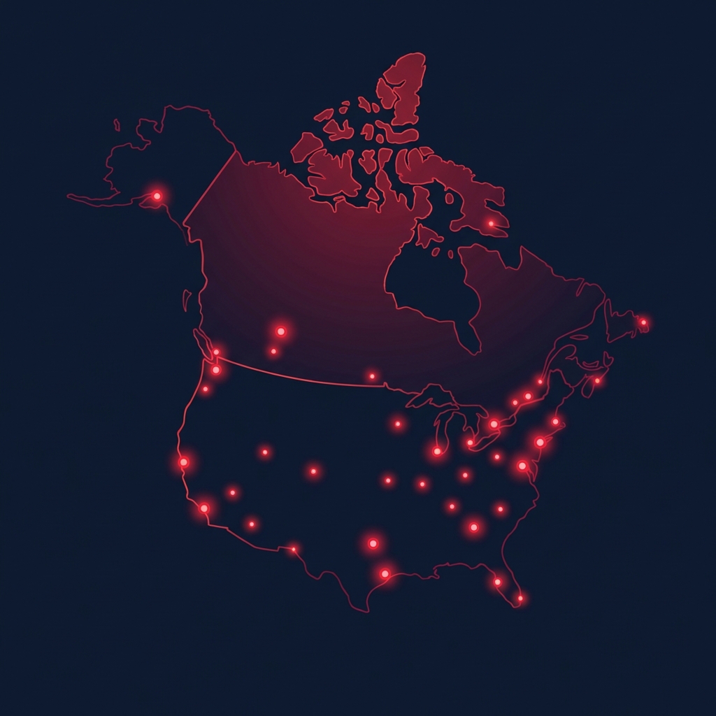 Cube Rebar service coverage across USA and Canada